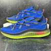 ADIDAS 4D FUSIO BOLD BLUE LIGHT FLASH YELLOW MENS RUNNING SHOES SIZE 9.5 NEW