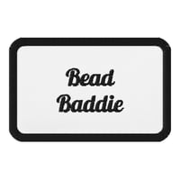 Bead Baddie Embroidered patch