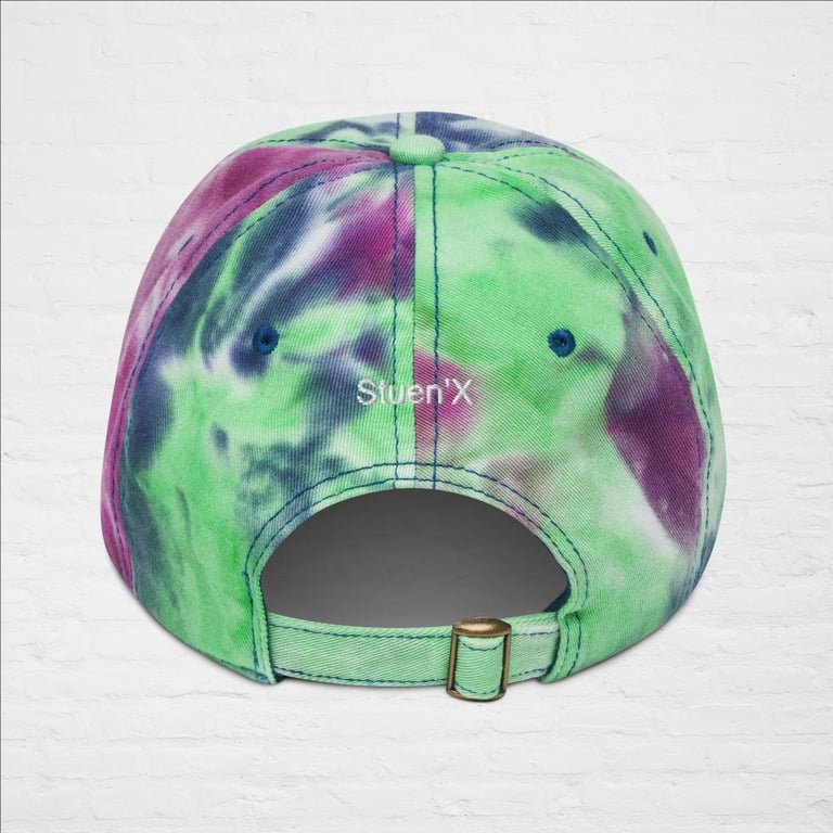 I Love My Tie Dye Hat Image 4