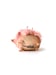Image of Hedgehog Pincushion - original - hand painted - functional art toy made by Mab Graves