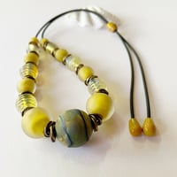 Image 1 of Mellow Yellow - Adjustable necklace