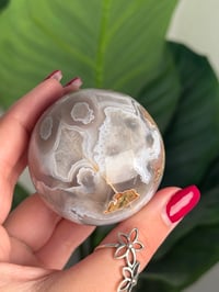 Image 3 of MOZAMBIQUE SWAZI AGATE SPHERE I