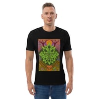 Image 3 of The Green Man Unisex Organic Cotton T-Shirt 