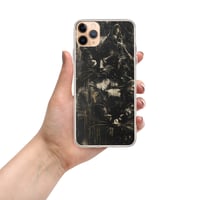 Image 2 of Cuddling Black Cats Goth Inspired Clear Case for iPhone®