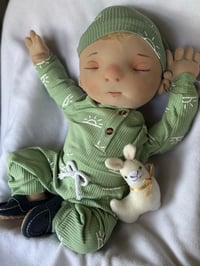 Image 5 of Emerson, 22” Sleeping Baby Boy