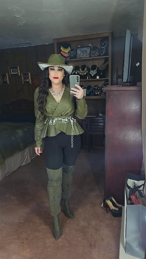 Image of Silver Horse Concho Chain Link Belt