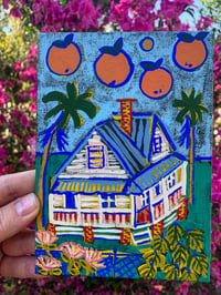 Image 2 of Artist Original Painting | FLA House No. 2