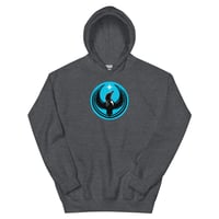Image 4 of Unisex Gildan Hoodie - Rebel Loon Blue