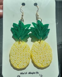 Pineapple Earrings (Acrylic)