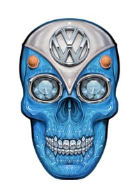 VW sugar skull