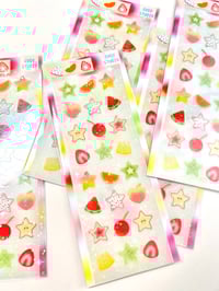 star fruit sticker sheet 