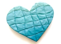 Image 3 of Blues - Hand Cut Wood Mosaic