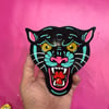 Panther Head- Mini Wood cutout
