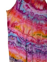 Image 6 of L/XL Cotton Blend Knit Pocket Jumpsuit in Euphoria Agate Ice Dye