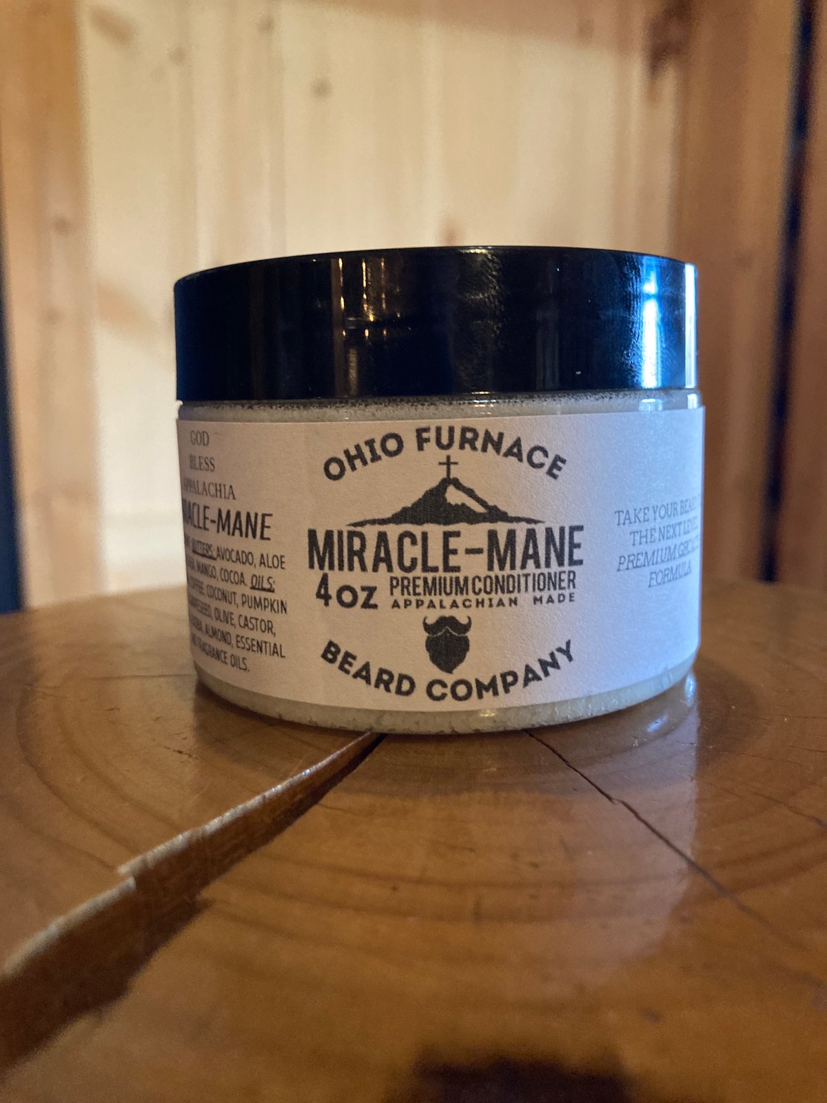 MIRACLE-MANE PREMIUM BEARD CONDITIONER / OHIO FURNACE BEARD COMPANY