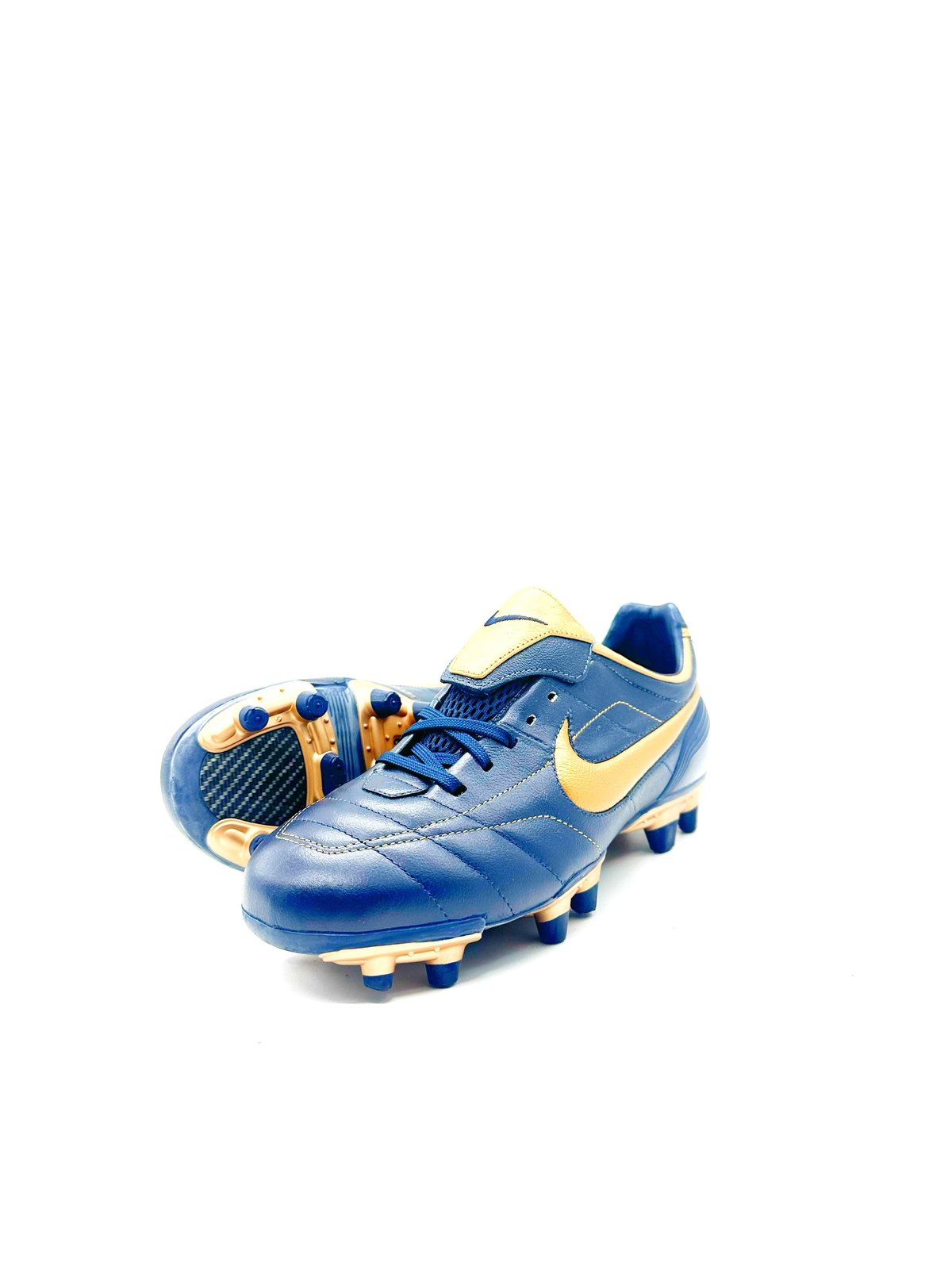 Tbtclassicfootballboots Nike Tiempo Legend FG BLUE GOLD