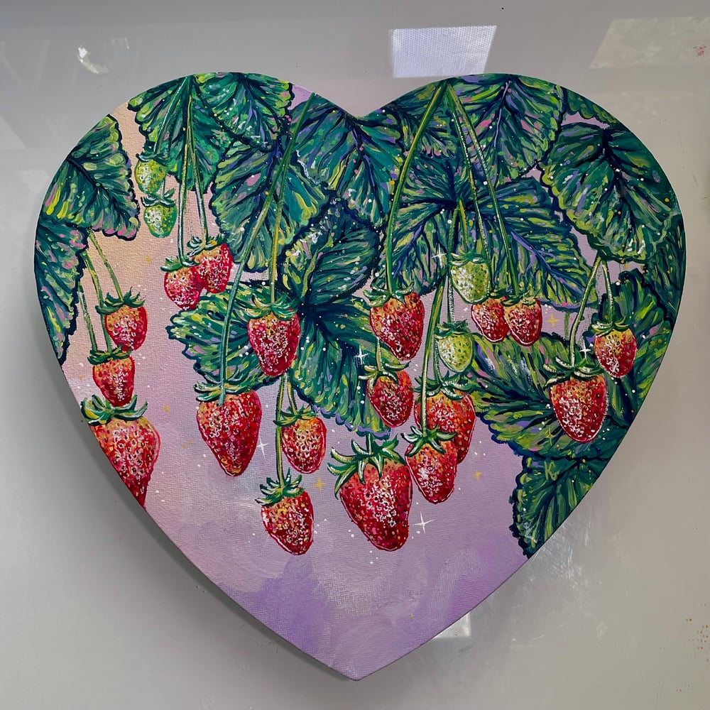 Image of STRAWBERRY HEART ✧ Original Artwork