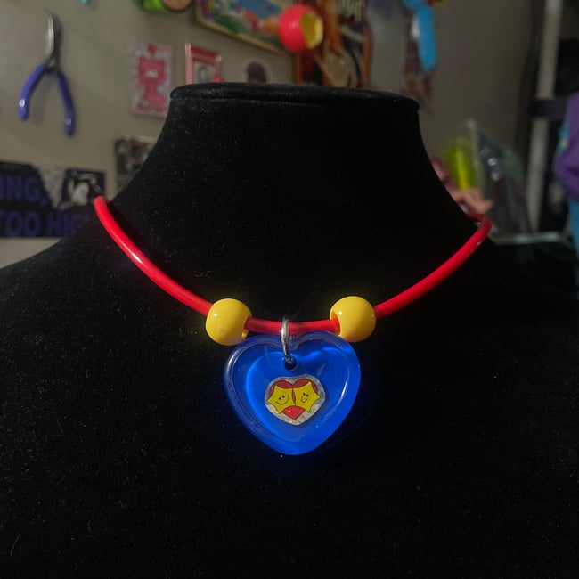 cyber tube necklace ☻