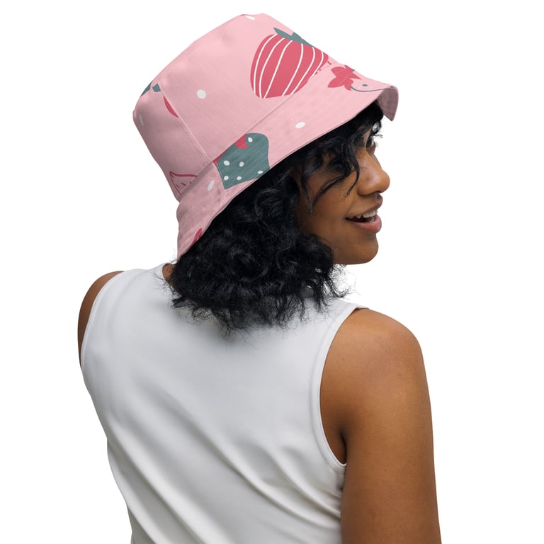 Berry, Berry Cute Reversible Bucket Hat Image 3