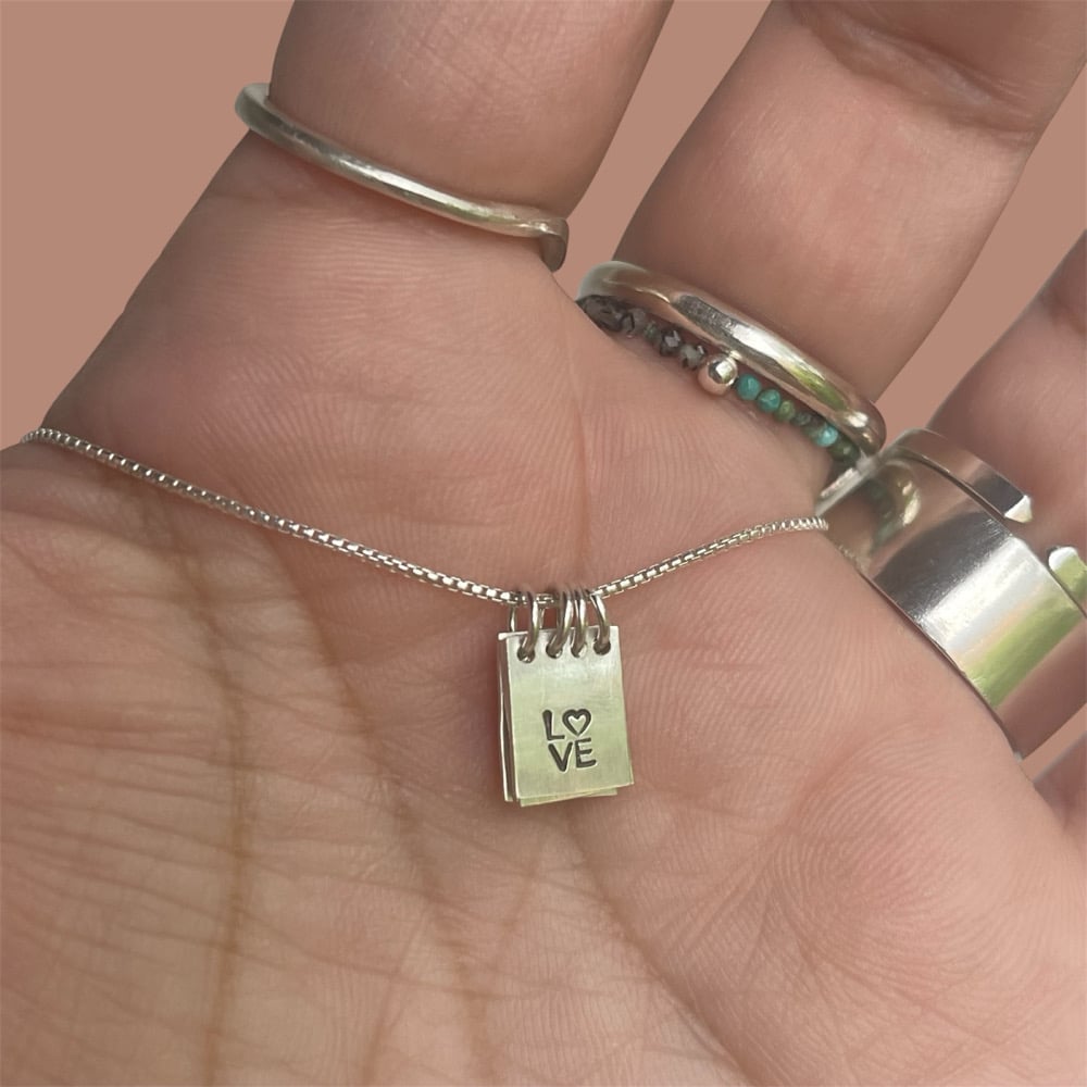 Image of Notebook necklace
