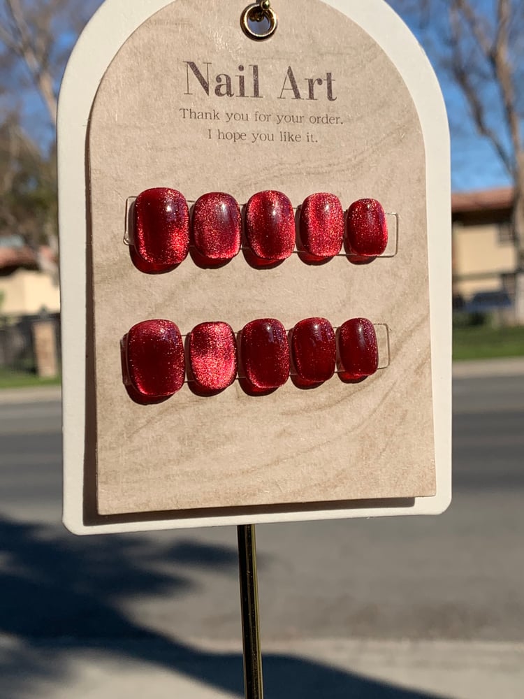 Image of Ruby Red Nails
