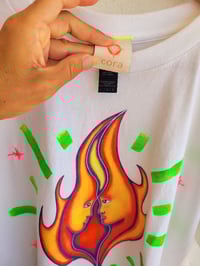Image 2 of Twinflame Fire Green L Size