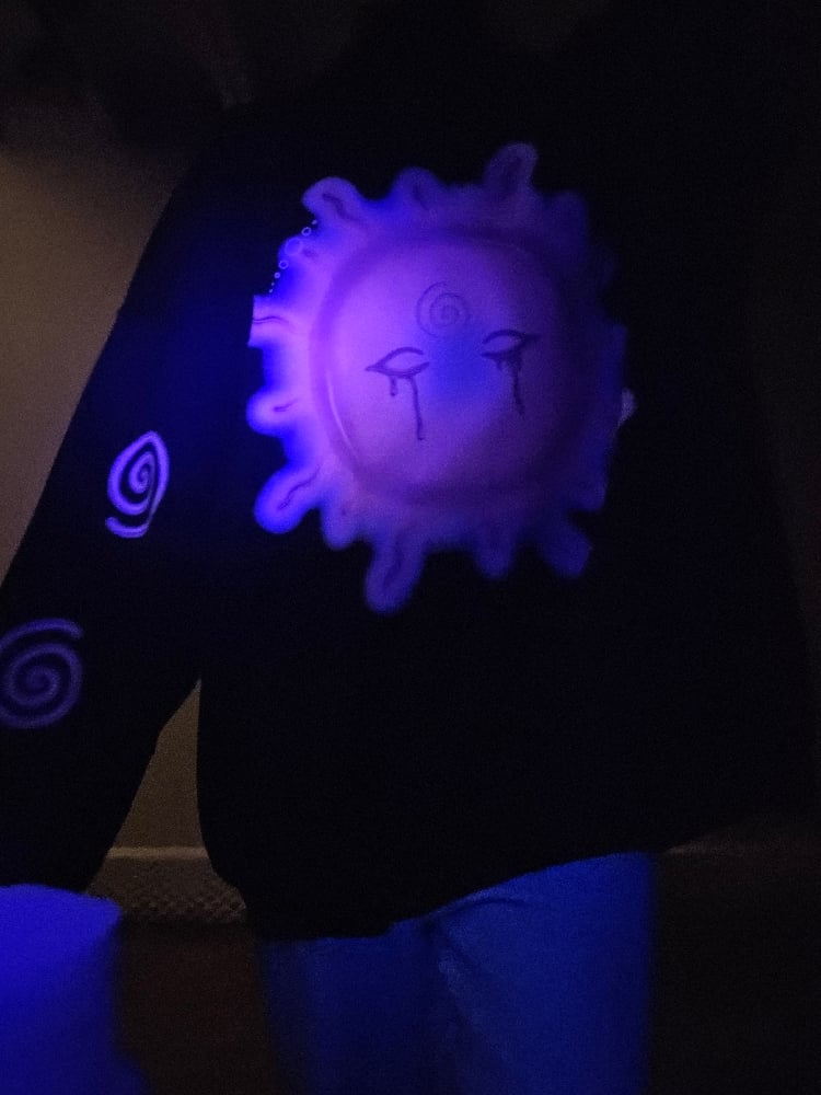 Image of Sun & moon swirl ( UV ) Tee