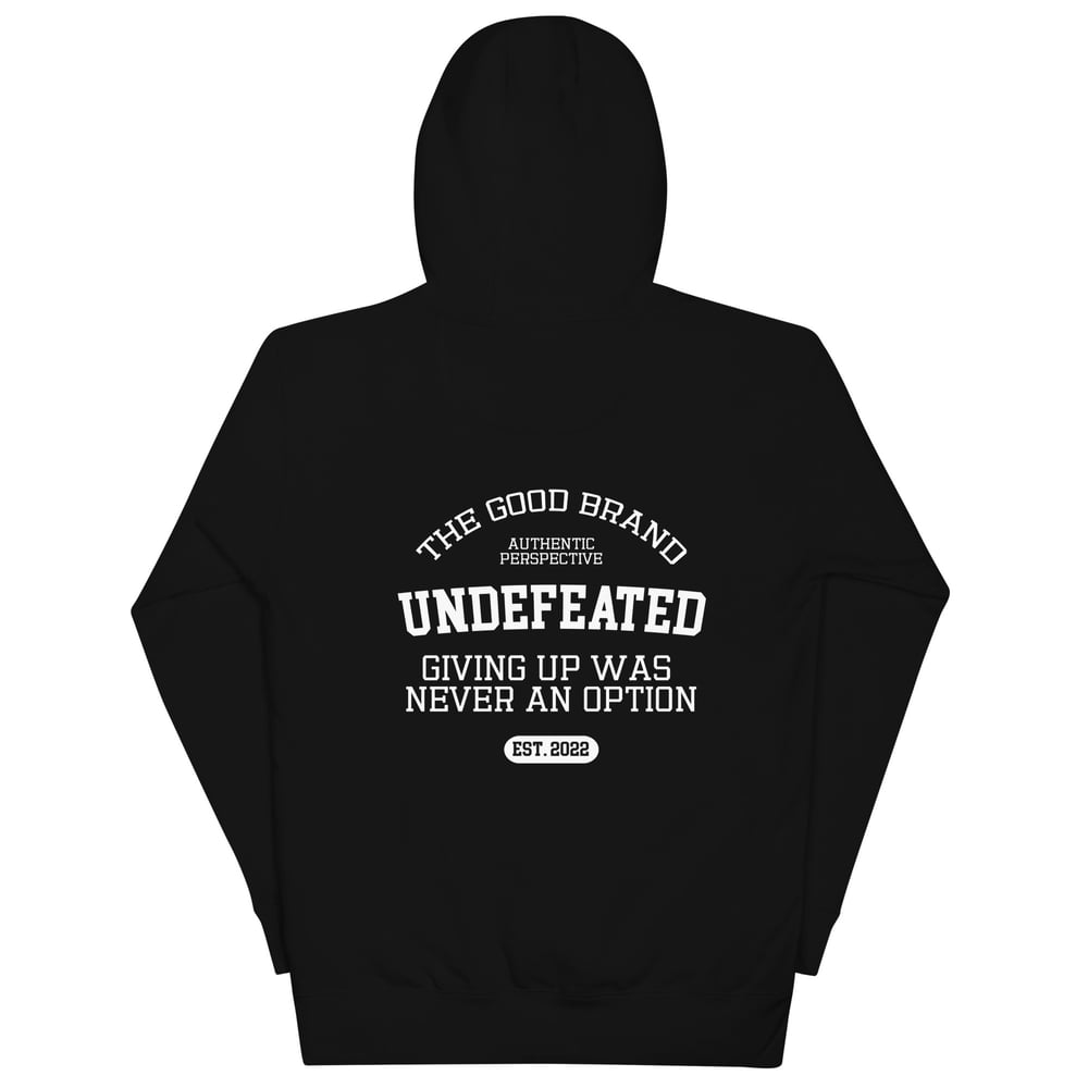 Undefeated Hoodie Black