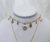 Image 2 of Ocean Breeze Charm Necklace 