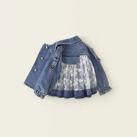 Image 5 of Denim Swing Jacket