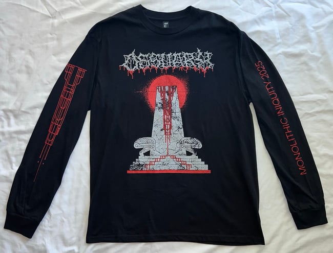 "MONOLITHIC INIQUITY" TOUR LONGSLEEVE