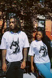 Image 2 of V.V.S. White Tee “DOBERMANN”