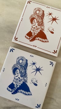 Image 2 of Azulejo 'Montehermoseña' Rojo