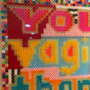 Your Vagina Thanks You (Perler beads, framed ) 