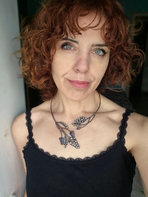 Wisteria necklace