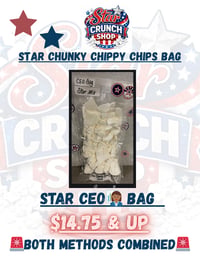 ⭐️Star Chunky Chippy Chips (CEO)  Bag⭐️