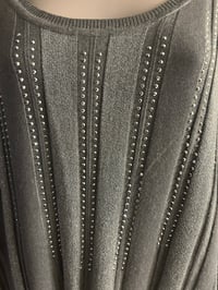 Image 3 of New 3X Love Story Bedazzled top #852*13