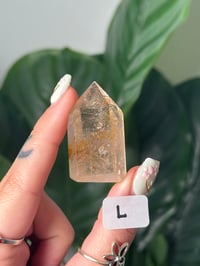 Image 2 of MINI RUTILE IN QUARTZ TOWERS K-O