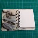 Pocket Resin Marble white Notebook 