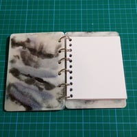 Image 3 of Pocket Resin Marble white Notebook 