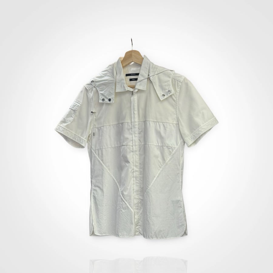 Image of Gucci Tom Ford Tactical Zip Up Shirt