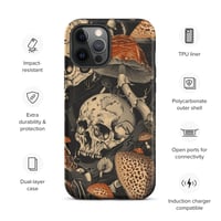 Image 17 of Goblincore Skull and Mushroom Grunge/Punk Tough Case for iPhone®