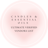 Image 1 of Candles and Essential Oils Vendors List!