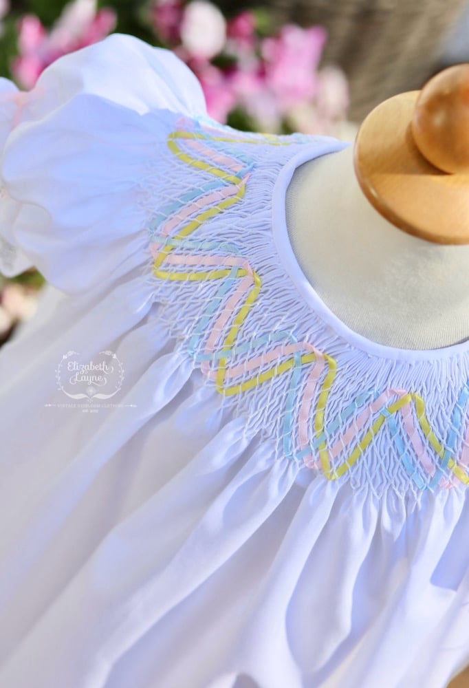 口コミ・レビューで人気商品を探そう | Dress Ribbon Smocked Elizabeth Heirloom Layne スーツ・フォーマル・ドレス