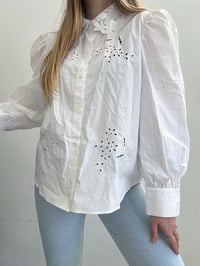 Image 3 of Zara white button shirt // M 