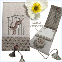 Image 1 of Queen Anne’s Lace Travelling Work Station