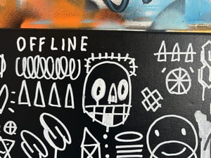 Image of ‘Freedom is failure/ OFFLINE’ original artwork