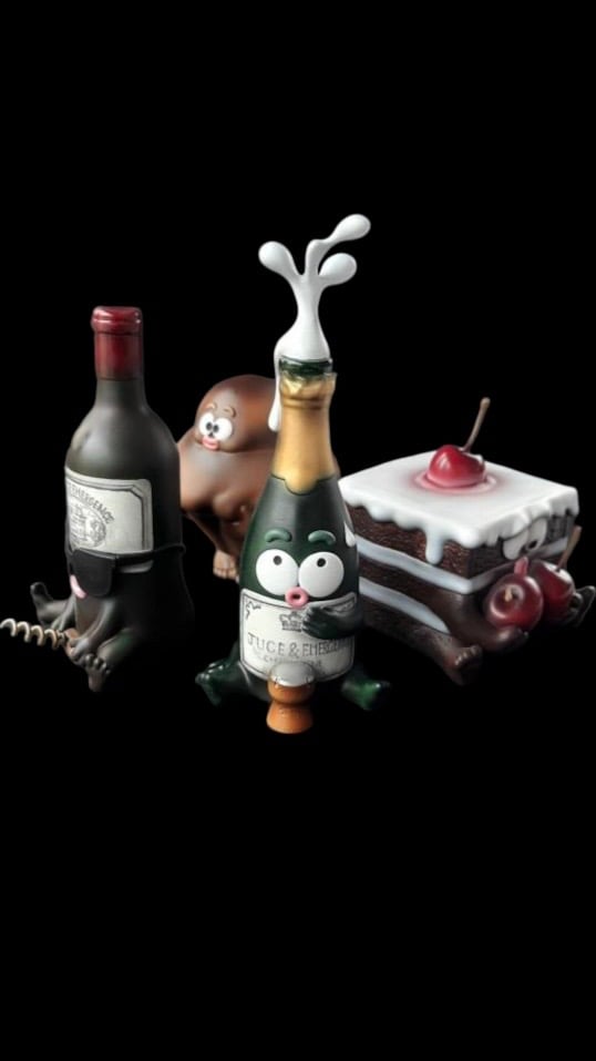 Image of CHERRY CAKE - Emergency Toys x Juce Gace