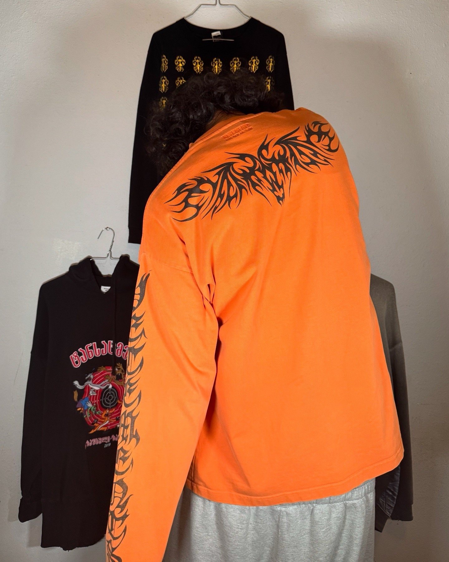 Image of Vetements Tattoo Logo Longsleeve
