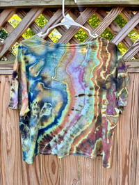 Image 2 of XL #1 Lazy Lightning Low Crop Tee